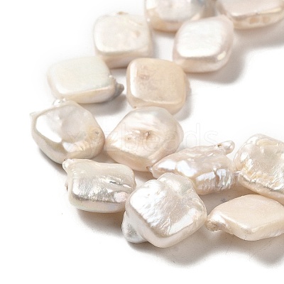 Natural Keshi Pearl Beads Strands PEAR-E016-041-1
