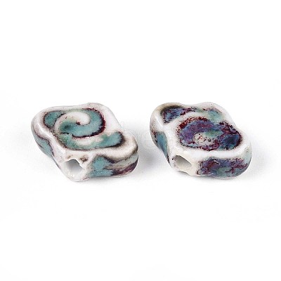 Handmade Porcelain Beads PORC-T133-30I-1