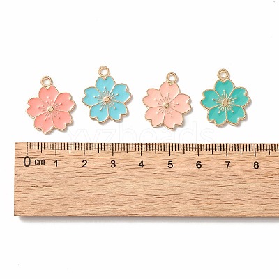 Alloy Enamel Pendants ENAM-S121-115-1