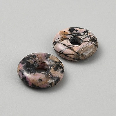 Natural Rhodonite Pendants G-WH0016-53C-1