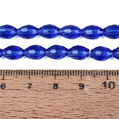 Transparent Glass Beads Strands GLAA-N071-01A-A14-1