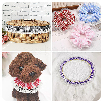 12.5 Yards Polyester Pleated Ribbon OCOR-TA0003-84E-1