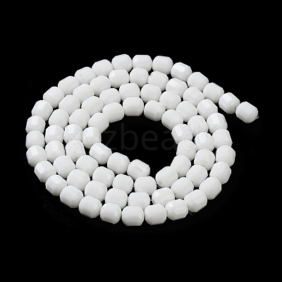 Opaque Glass Beads Strands GLAA-G112-03K-1