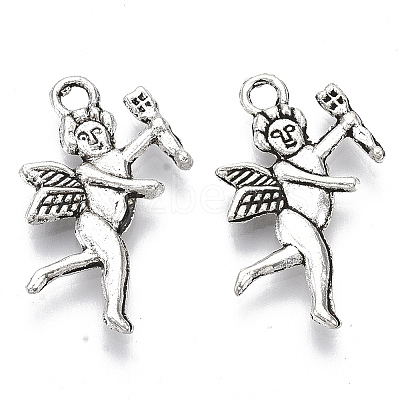 Tibetan Style Alloy Angel Pendants LS-TIBE-R317-003AS-LF-1