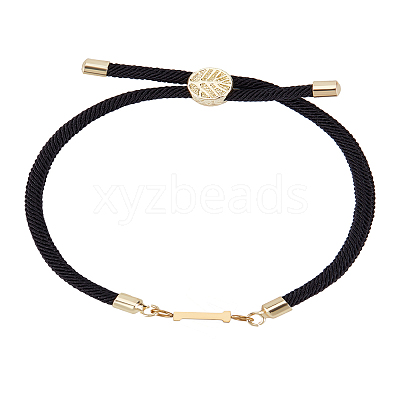 1Pc Adjustable Nylon Cord Slider Bracelets for Women BJEW-LP0001-32I-01-1