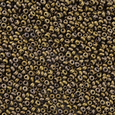 12/0 Grade A Round Glass Seed Beads SEED-Q008-M601-1