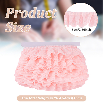 1Pc Polyester Lace Ribbon OCOR-MA0001-44A-1