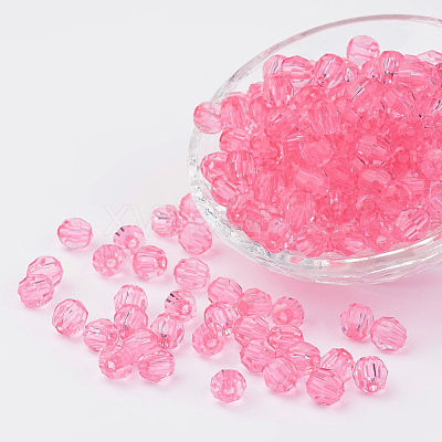 Transparent Acrylic Beads X-DB10MM-37-1