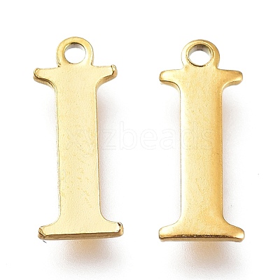 PVD Vacuum Plating  304 Stainless Steel Charms STAS-H112-I-G-1
