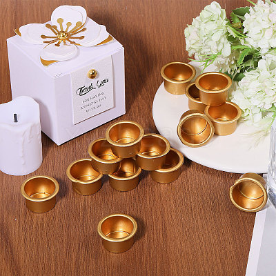 40Pcs Aluminum Candle Cups AJEW-CA0004-53A-1