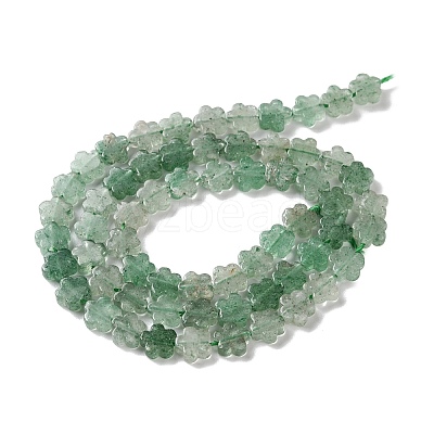 Natural Green Strawberry Quartz Beads Strands G-B138-C05-01-1