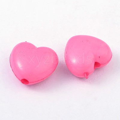 Opaque Acrylic Beads SACR-10X11-7-1