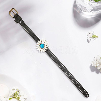 Leather Cord Bracelets BJEW-CL0001-44A-1