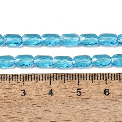 Transparent Glass Beads Strands GLAA-Z018-C23-1
