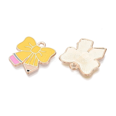 Alloy Enamel Pendants ENAM-Q004-01KCG-13-1