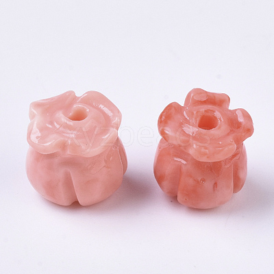 Synthetic Coral Beads CORA-R017-28-B07-1