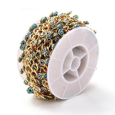 Handmade Brass Faceted Curb Chains CHC-C020-07G-01-NR-1