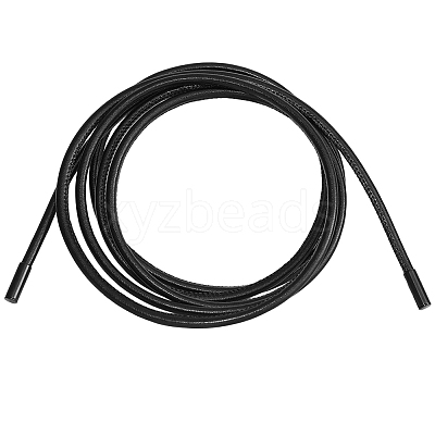 Round PU Leather Cord Tie Knot Belts for Dress DIY-WH20007-802A-02-1