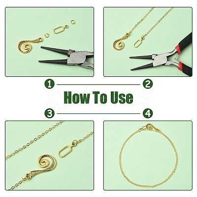 20 Sets 2 Style Alloy Hook and Eye Clasps FIND-YW0007-35-1
