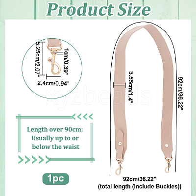 PU Leather Bag Straps FIND-WH0418-23G-02-1