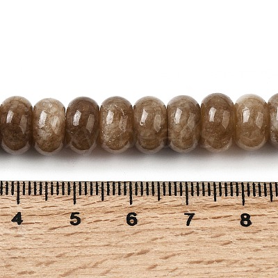 Dyed Natural White Jade Beads Strands G-G107-A31-01-1