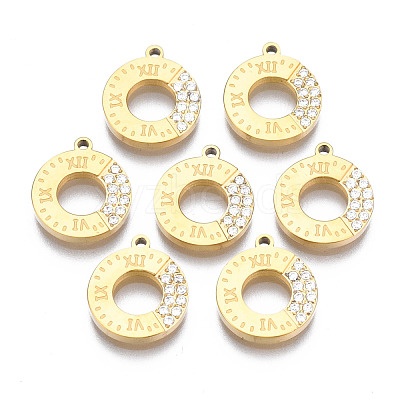 316 Surgical Stainless Steel Charms STAS-N097-026-1