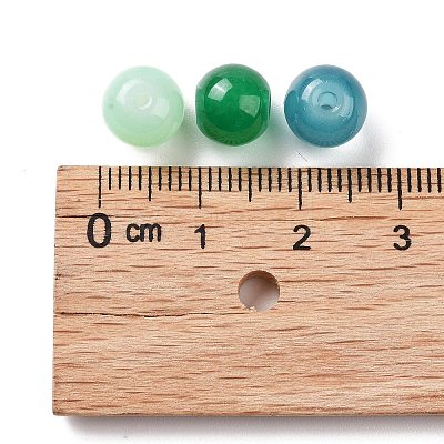 Baking Paint Glass Beads DGLA-JP0001-27-C-1
