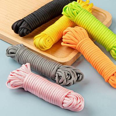 100M 10 Colors 7 Inner Cores Polyester & Spandex Cord Ropes RCP-LS0001-01C-1