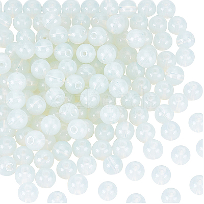 3 Strands Round Opalite Beads Strands GLAA-DC0001-10-1