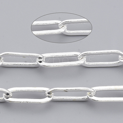 Brass Paperclip Chains X-CHC-S008-001B-S-1