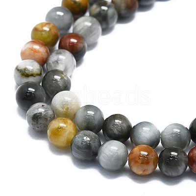 Natural Eagle Eye Stone Beads Strands G-K245-A09-02-1