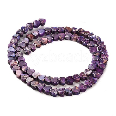Synthetic Regalite/Imperial Jasper/Sea Sediment Jasper Beads Strands G-F765-D03-01-1