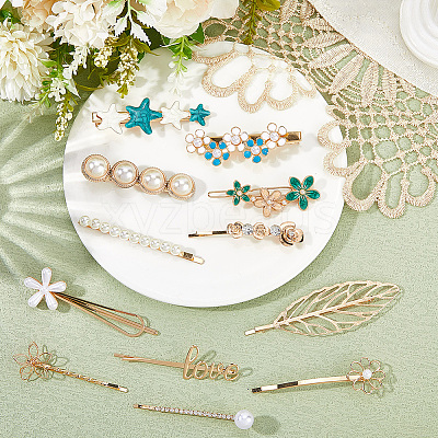 Zinc Alloy Hair Bobby Pins PHAR-SP0001-06-1