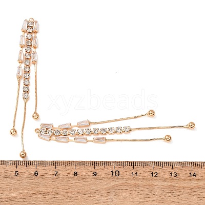Brass Micro Pave Clear Cubic Zirconia Big Pendants CU-CBAEC99-01G-1