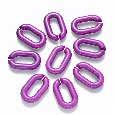 Opaque Acrylic Linking Rings OACR-S036-006A-G04-1