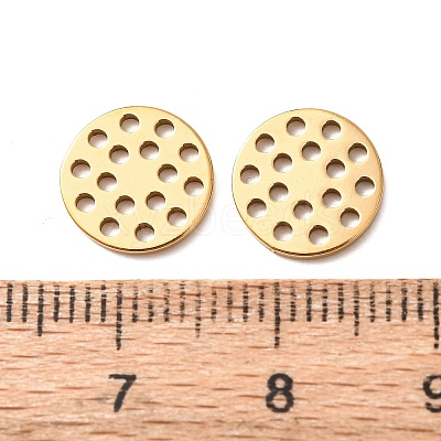 Hollow 304 Stainless Steel Charms STAS-G385-05G-03-1