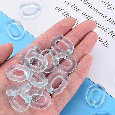 Transparent Acrylic Linking Rings MACR-S373-19-B11-1