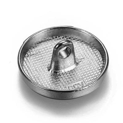 Alloy Shank Buttons BUTT-D054-15mm-05B-1