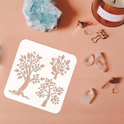 PET Hollow out Drawing Painting Stencils Sets for Kids Teen Boys Girls DIY-WH0172-752-1