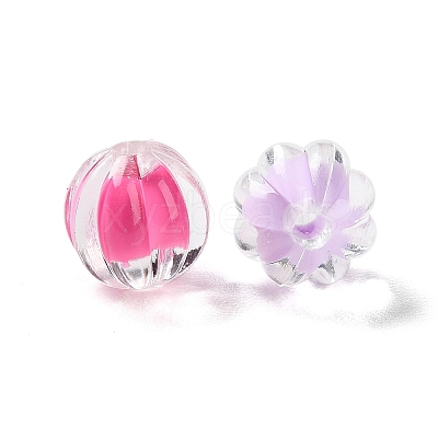 Transparent Acrylic Beads LS-OACR-H112-04A-1