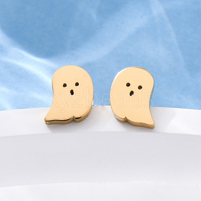 304 Stainless Steel Stud Earrings X-EJEW-P126-22-1