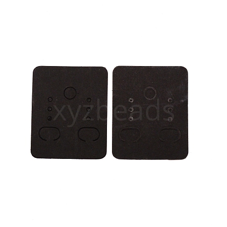 Paper Earring Display Cards CDIS-WH0021-027B-1