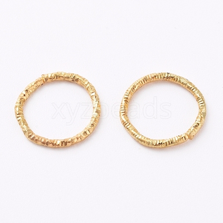 Iron Textured Jump Rings X-IFIN-D086-05-G-1