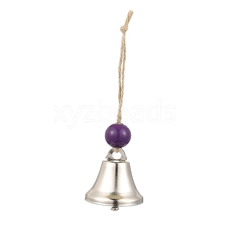 Iron Bell Hanging Ornaments HJEW-JM02461-1