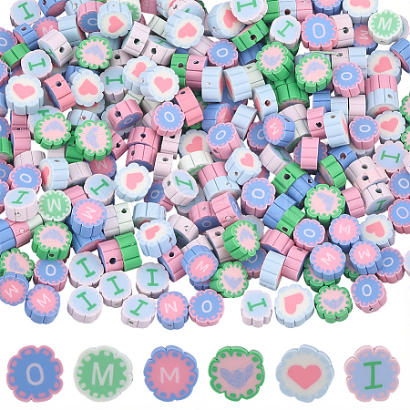 Handmade Polymer Clay Beads CLAY-SC0002-75-1