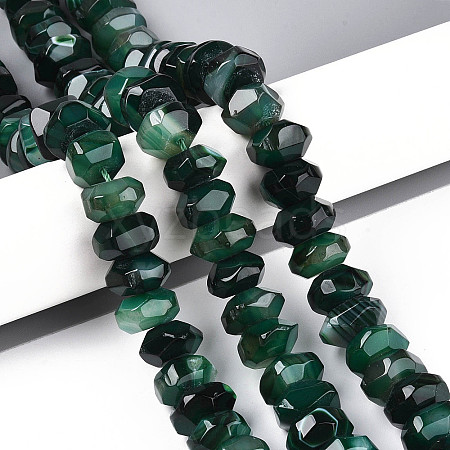 Natural Agate Beads Strands G-N356-01A-07-1