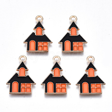 Alloy Enamel Pendants LS-ENAM-Q442-007-RS-1