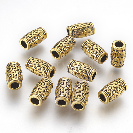 Tibetan Style Zinc Alloy Beads X-GLF0984Y-NF-1