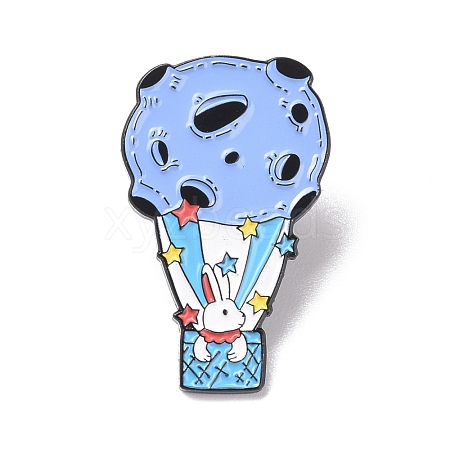 Rabbit Enamel Pin JEWB-H006-17EB-1