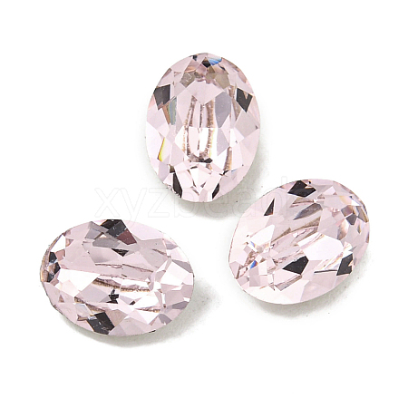 Glass Rhinestone Cabochons RGLA-L029-17A-223-1